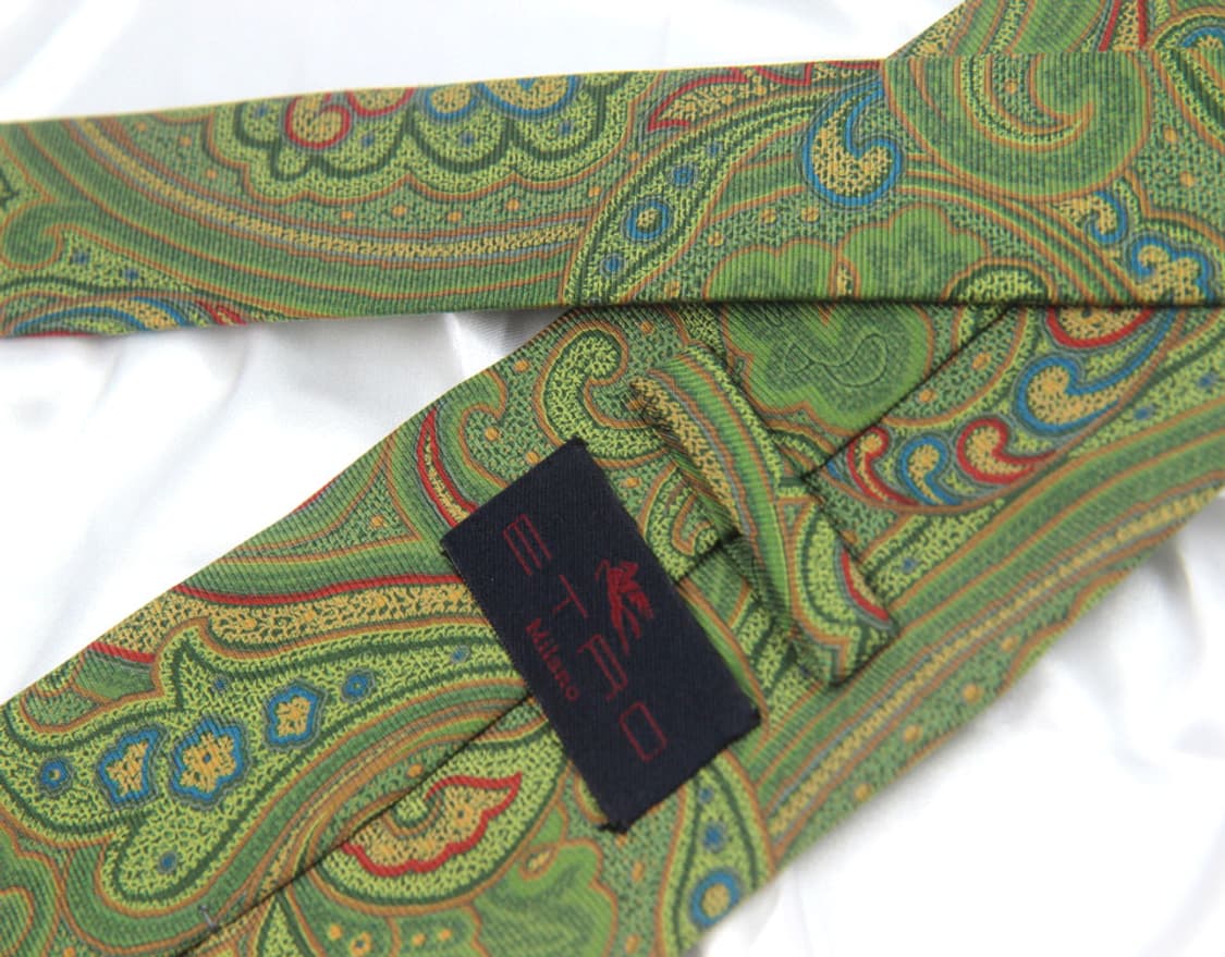 에트로 9.6cm S등급 페이즐리 이탈리아 남자 명품 넥타이 상품이미지3