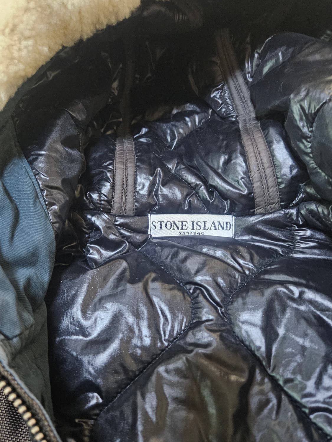정품) 스톤아일랜드 OXFORD N-3B 패딩 자켓 2010aw s사이즈 상품이미지4