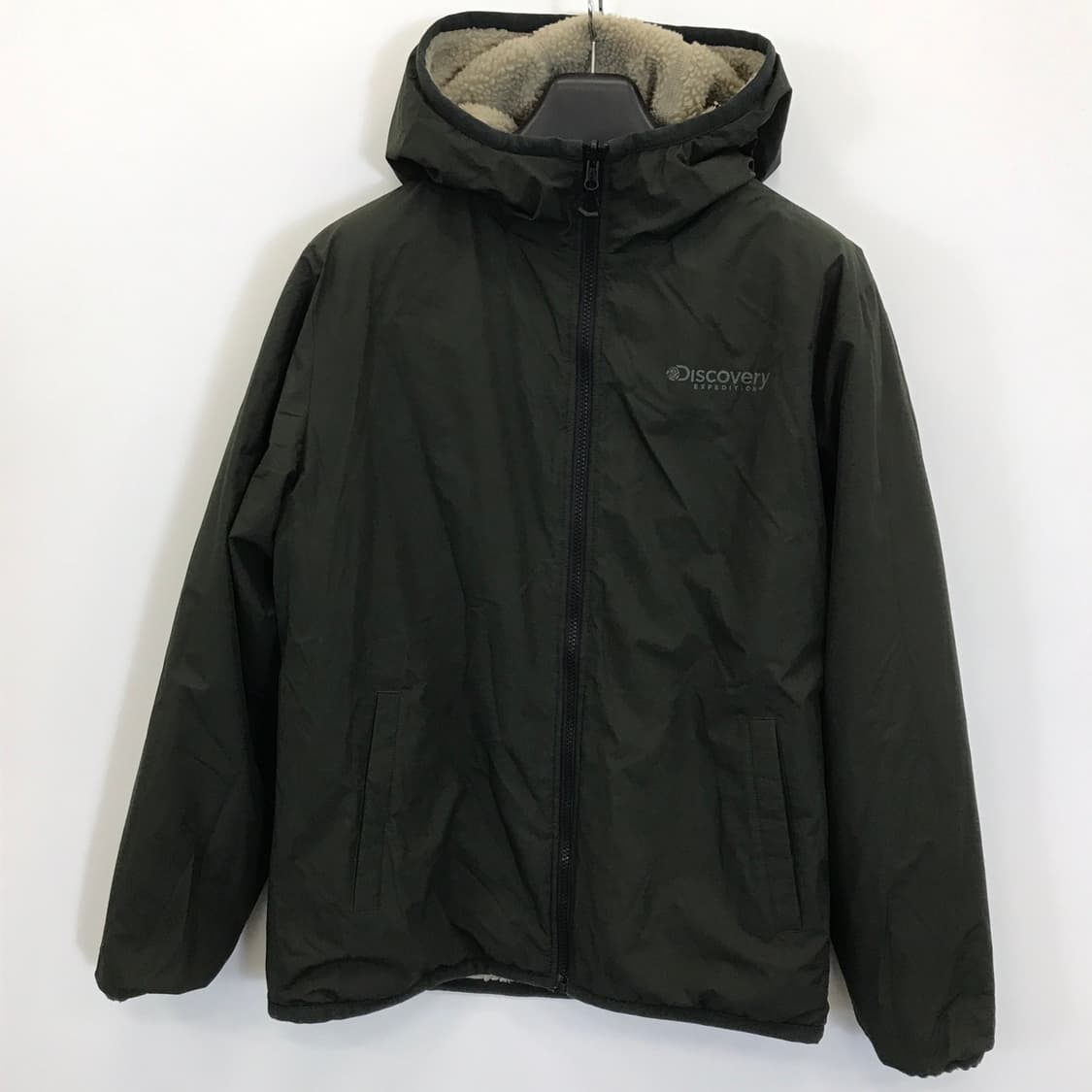 디스커버리 리버시블 양면 뽀글이후리스 [100] 상품이미지4