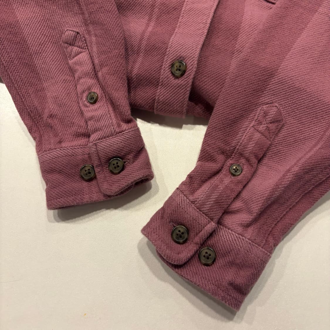 [M] 24s 칼하트 코튼 핑크 체크 셔츠 D394 상품이미지6