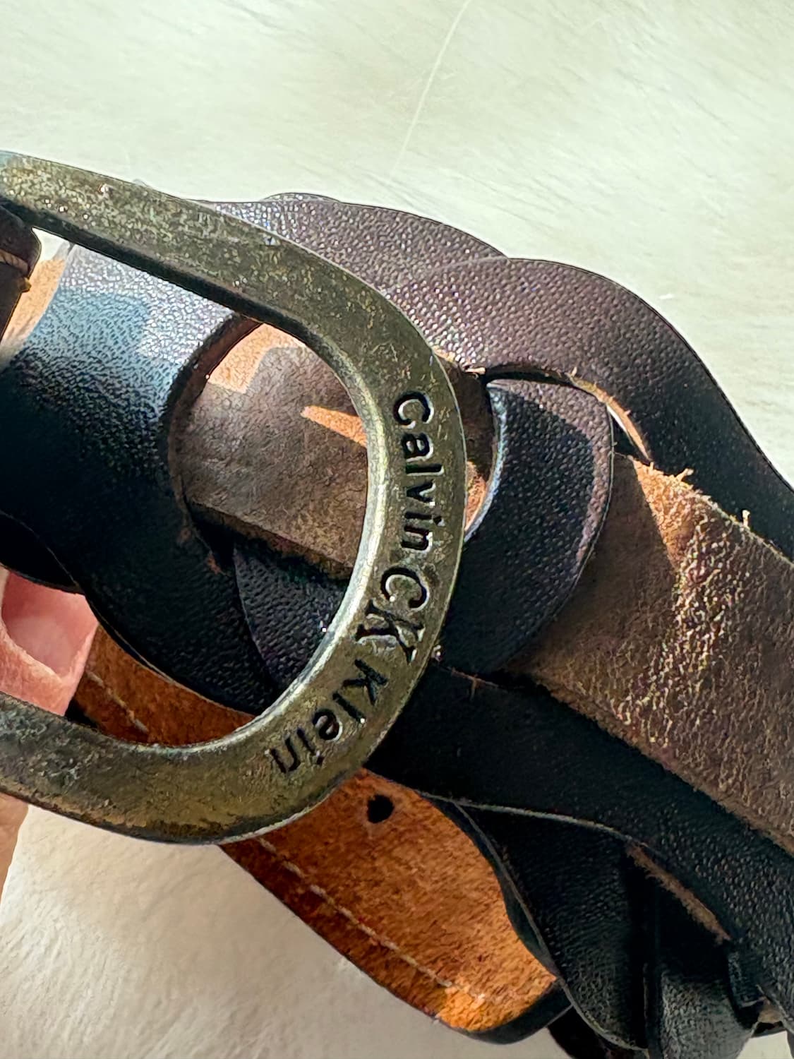 CK 가죽 벨트 상품이미지5