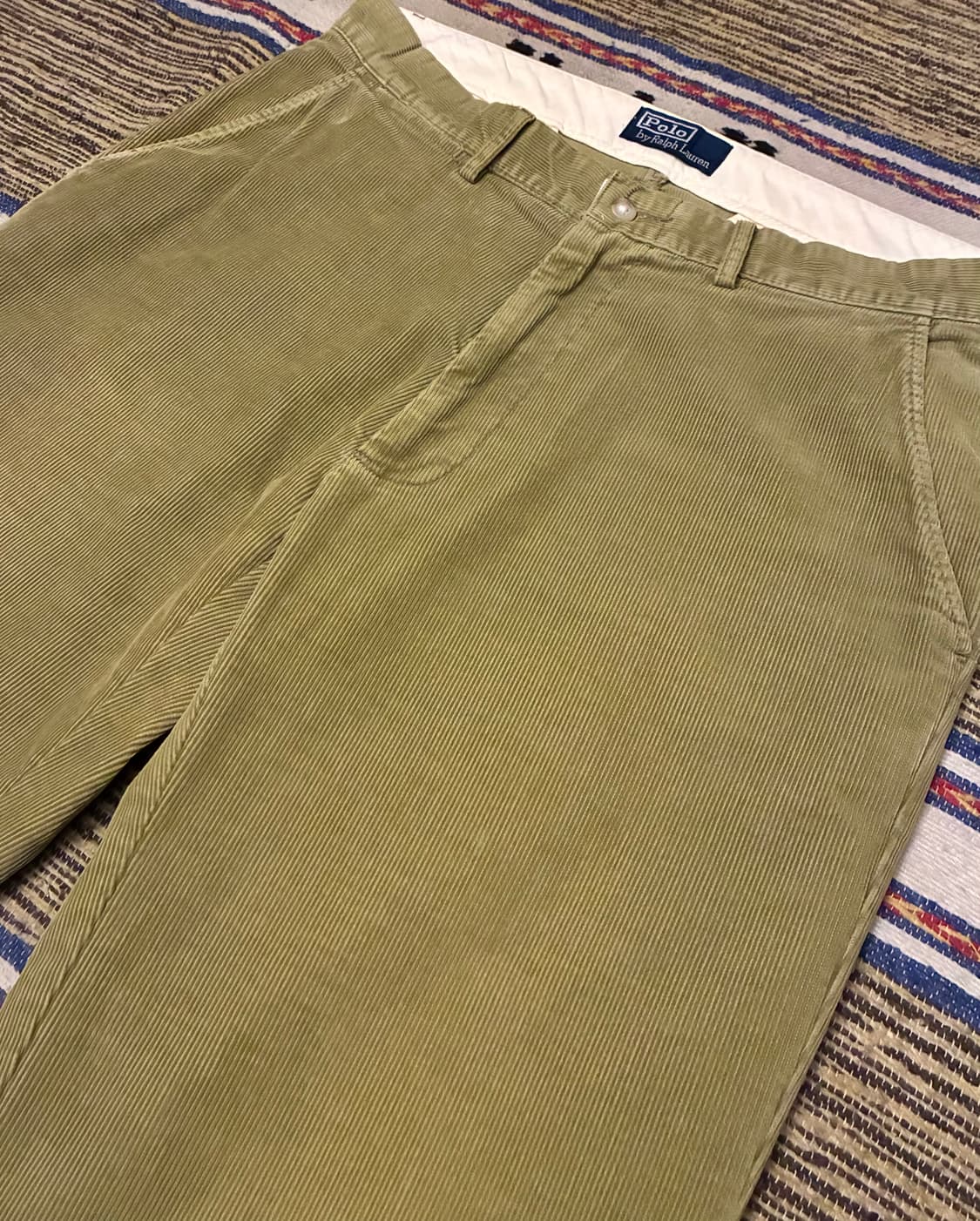 (32)POLO 폴로랄프로렌 골덴 코듀로이 치노팬츠 올리브 상품이미지4