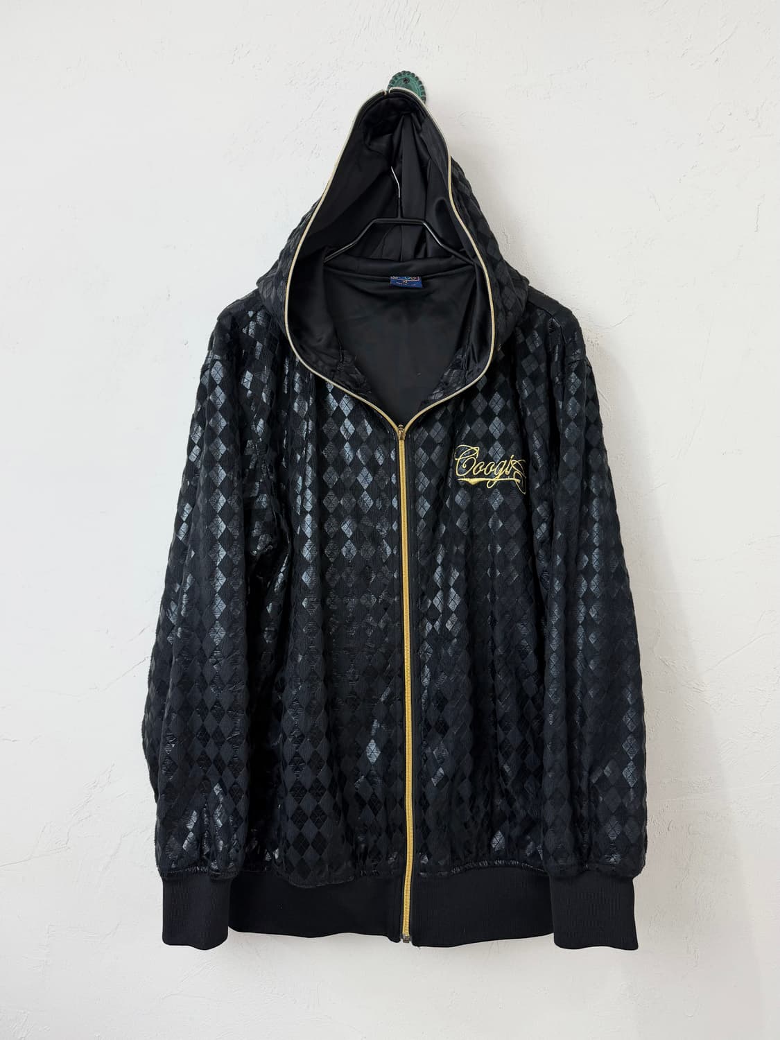 쿠지 퍼 텍스처 후디 상품이미지1