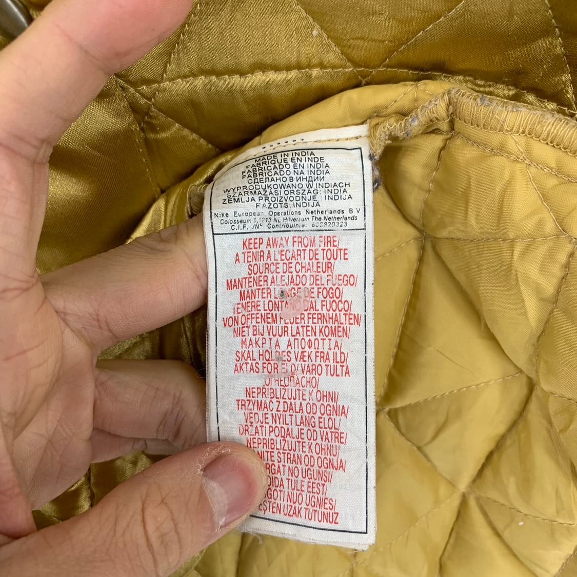 나이키 후드 퀄팅 자켓 상품이미지6