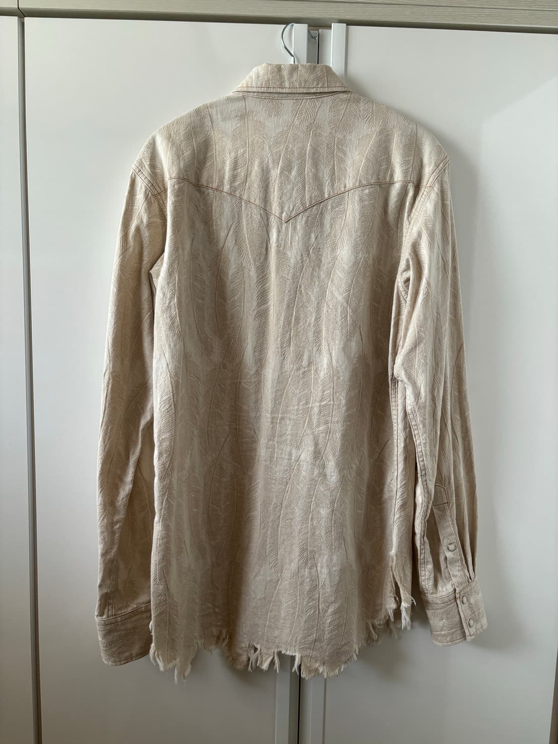 캐피탈 5온즈 맥파이 데님 웨스턴 셔츠 라이트인디고 상품이미지2