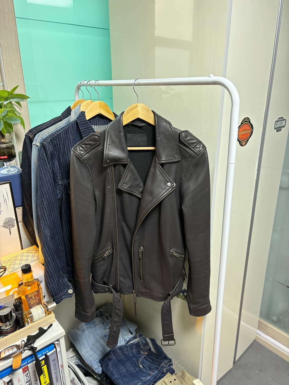 All Saints 가죽자켓 일괄 상품이미지5