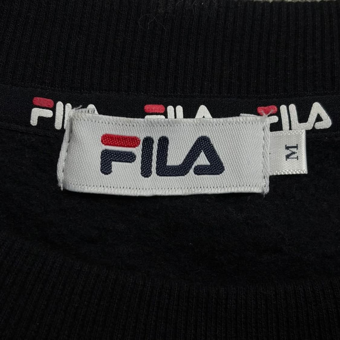 휠라 자수와펜로고 맨투맨 v1700 상품이미지6