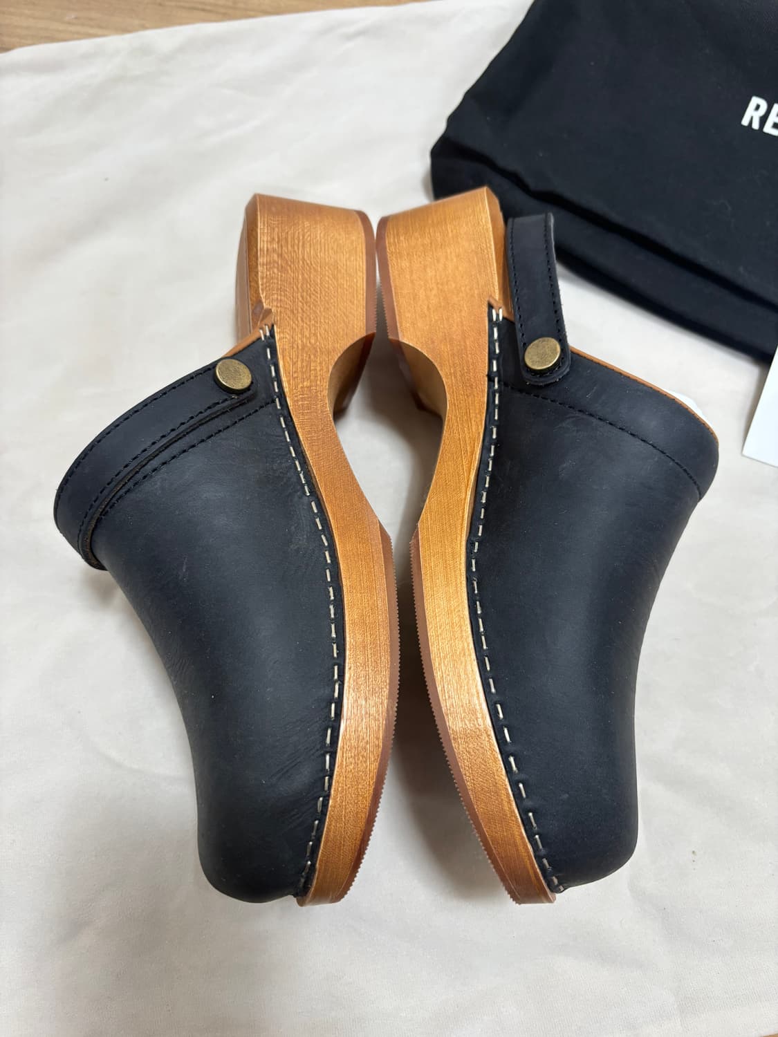 리던 가죽 뮬 클로그 상품이미지10