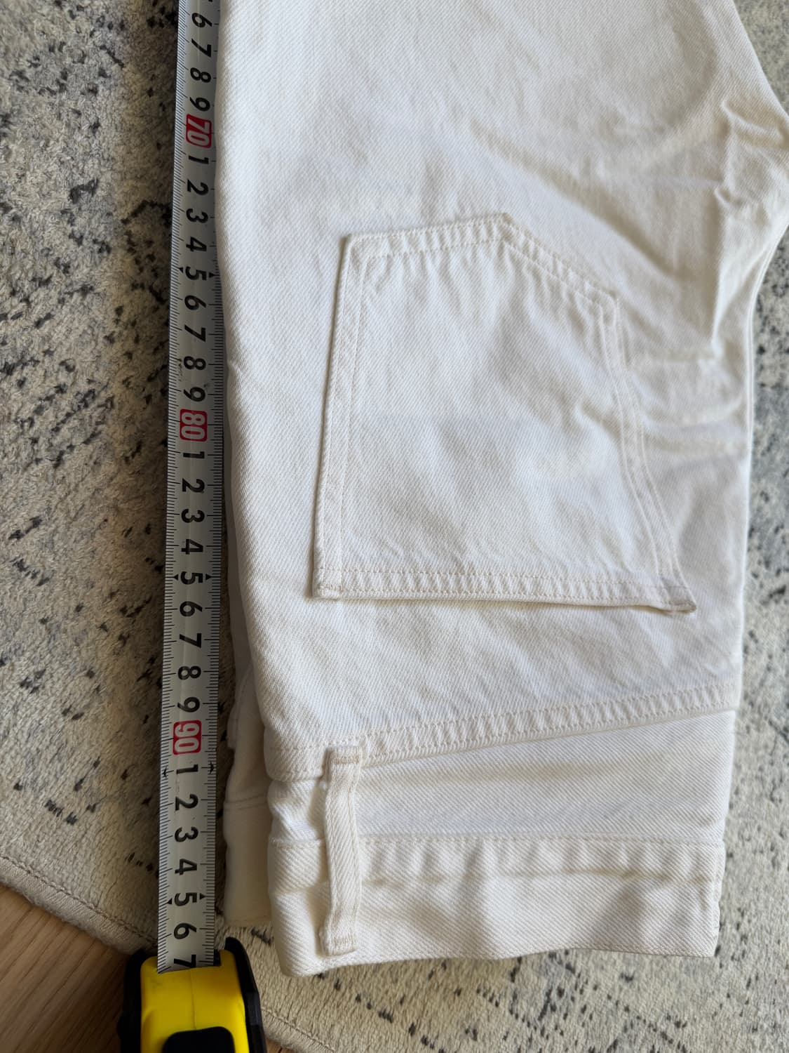 Agolde white straight denim 에이골디 화이트 데님  상품이미지7