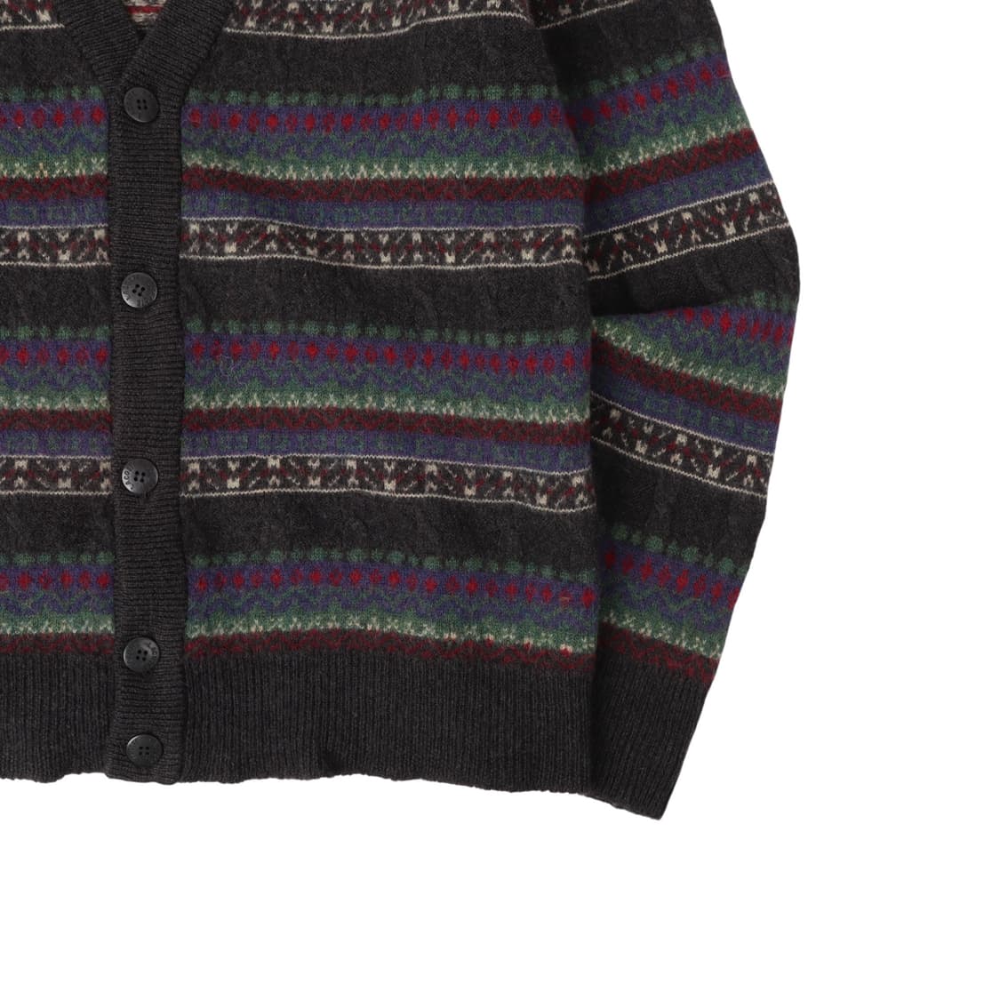 라코스테 페어아일 울 가디건 상품이미지4