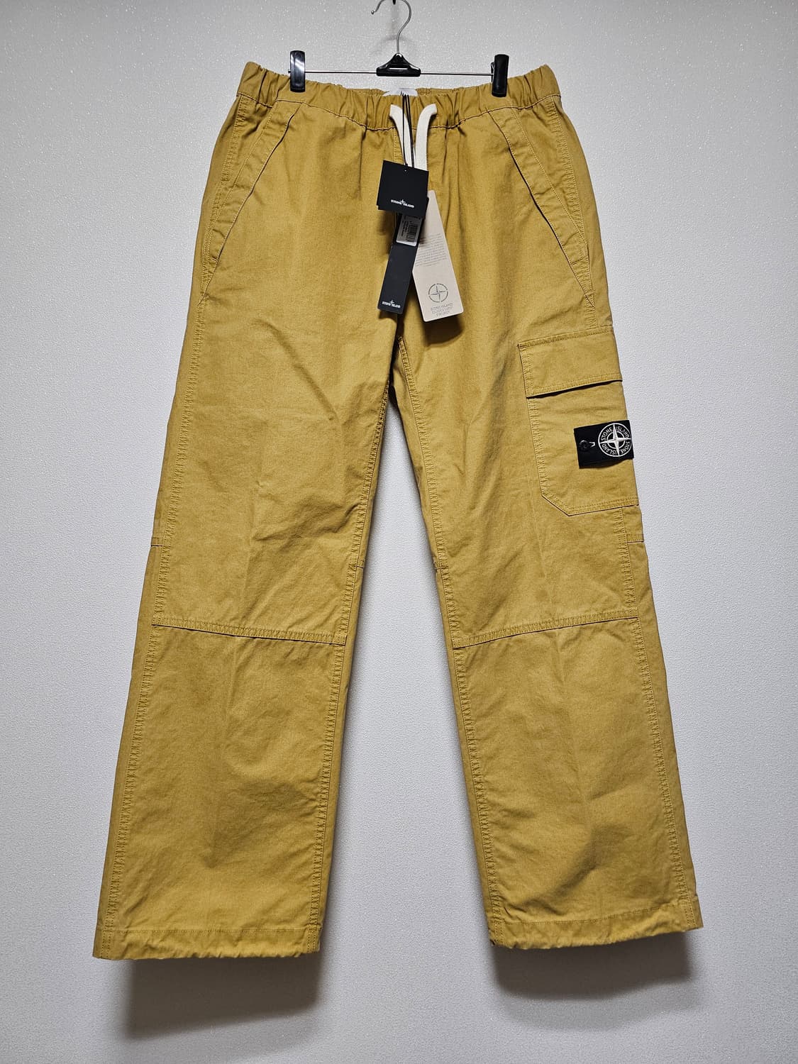 스톤아일랜드 파나마 리사이클드 옥사이드 플레이팅 카고 팬츠 (새상품) 상품이미지1