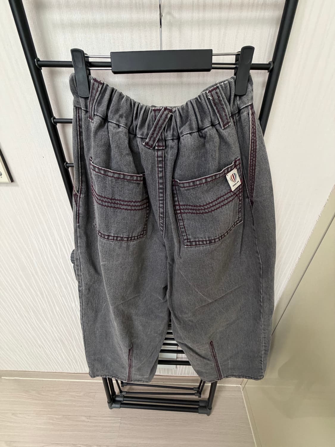 앵글런 흑청벌룬팬츠 상품이미지4