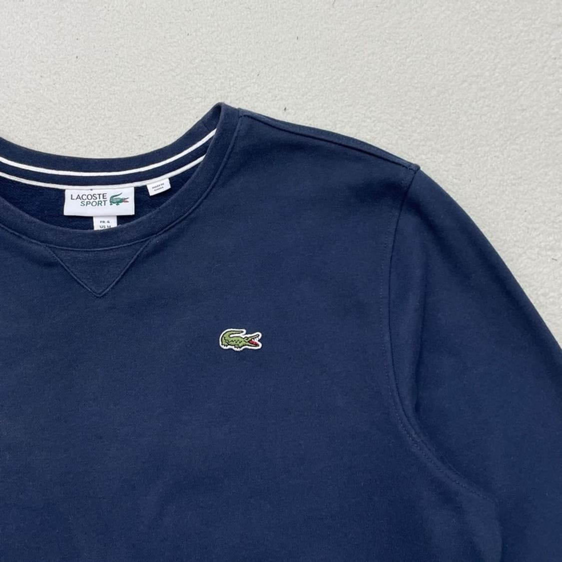 LACOSTE 맨투맨 네이비 M 상품이미지2