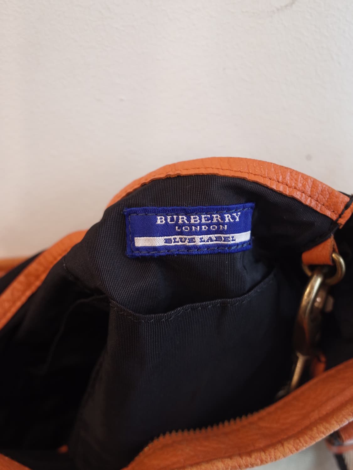 BURBERRY 버버리 블루라벨 레더&캔버스 크로스백 상품이미지6