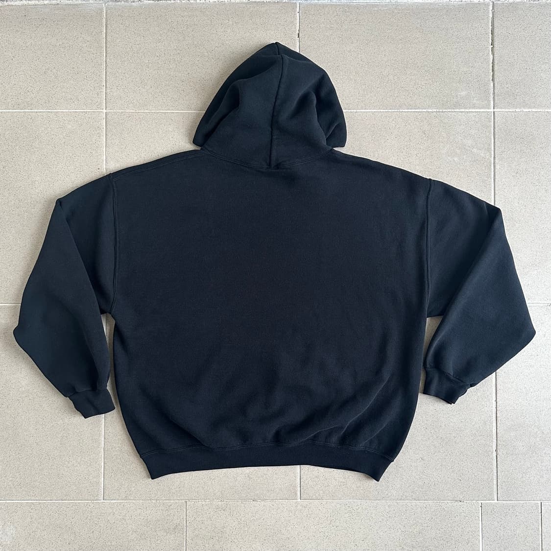 00s 빈티지 러셀 후드 블랙 XL 상품이미지2