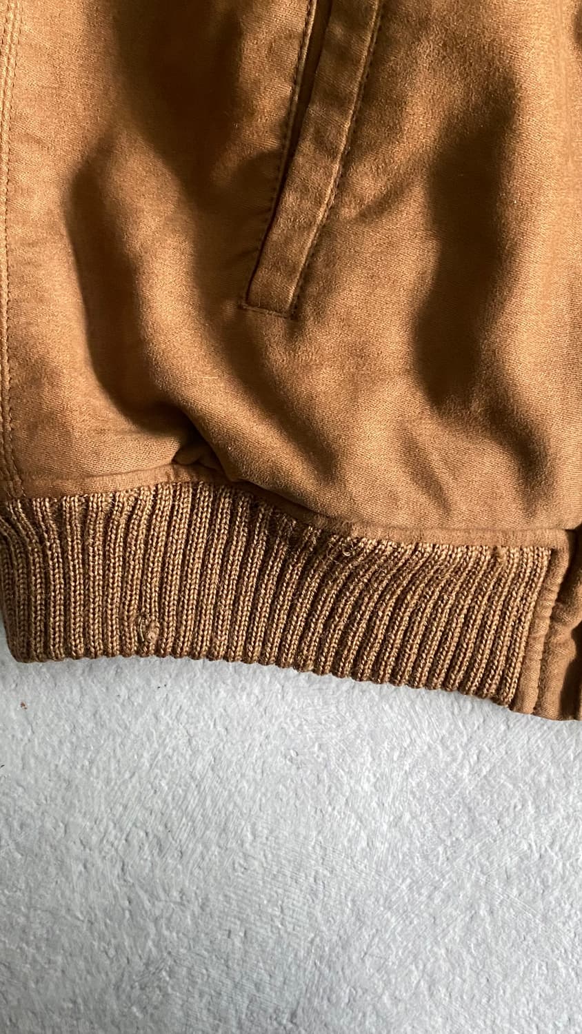 일본 빈티지 스웨이드 블루종(L) 상품이미지6