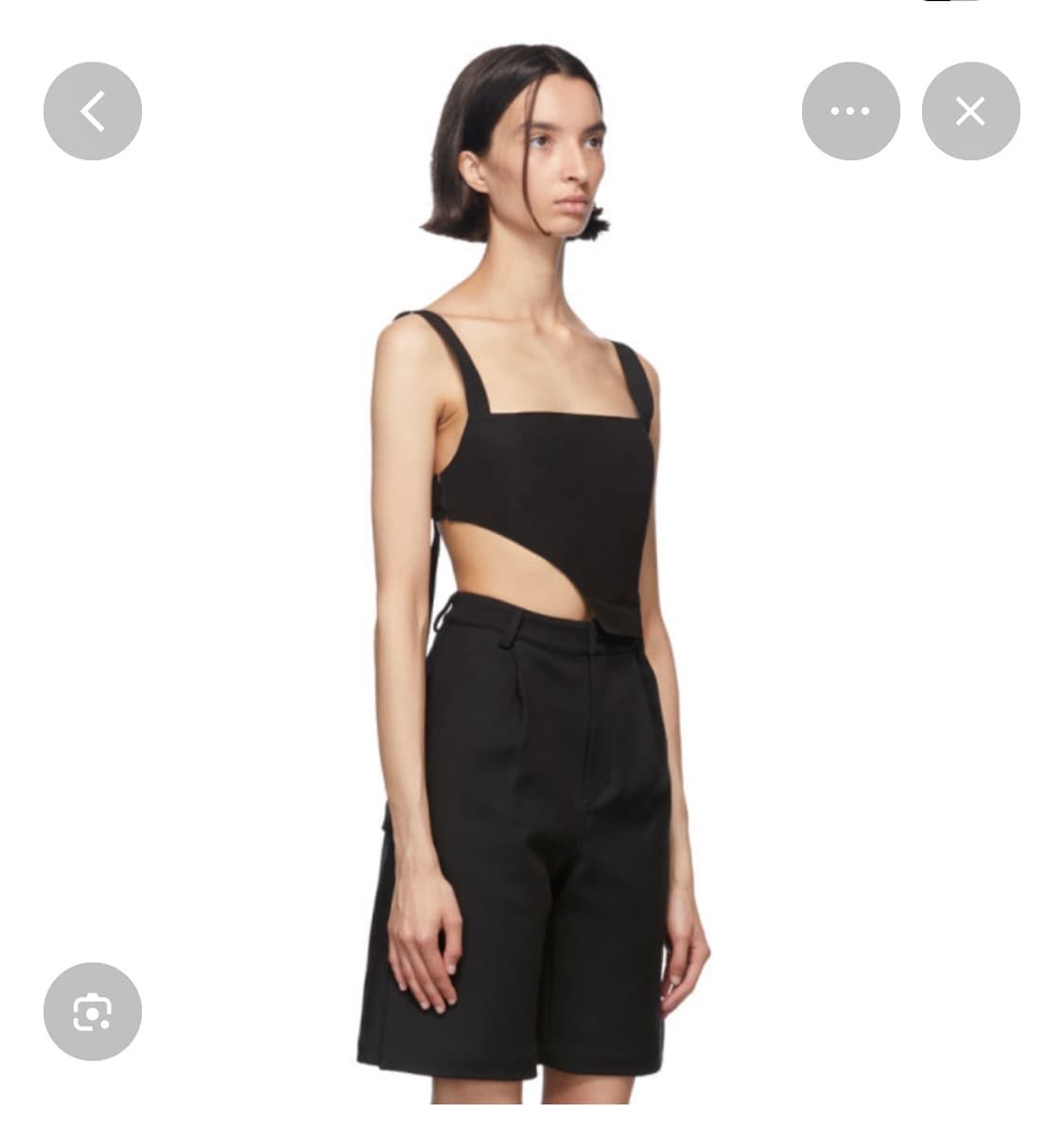 [뉴진스 하니 착용] 혜인서 asymmetric crop top 상품이미지3