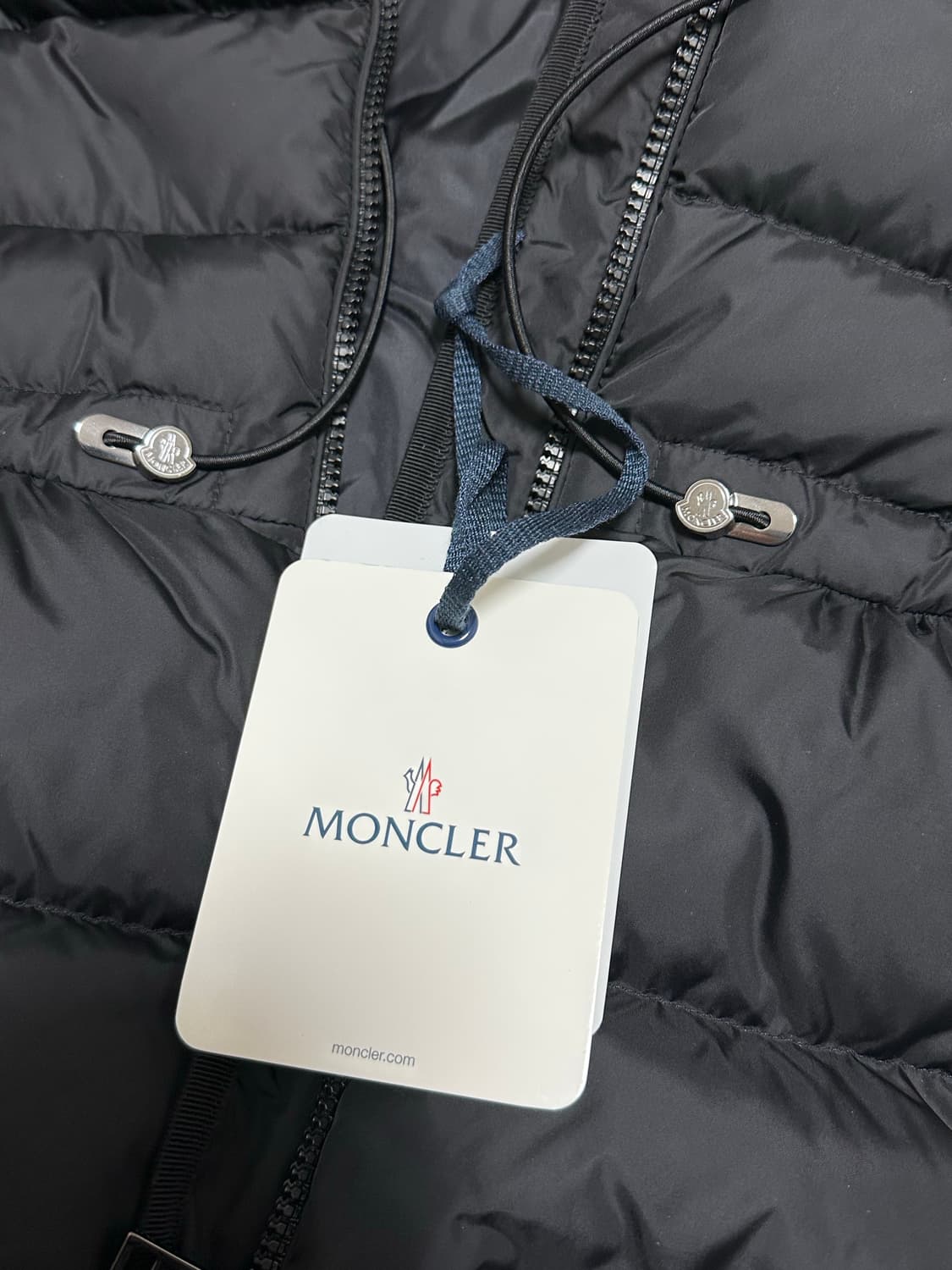 (정품)몽클레어 마르케 패딩 0사이즈 블랙 상품이미지7