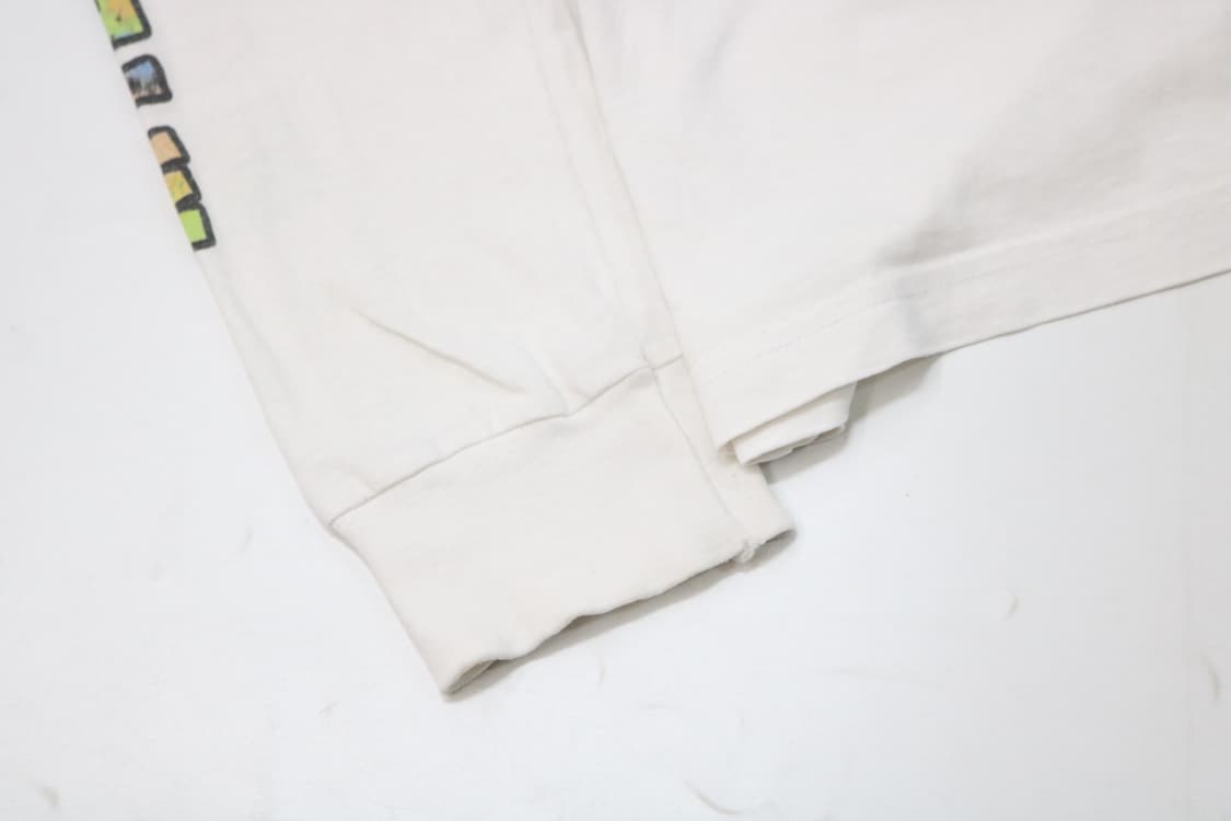 디즈니 정품 빈티지 미키 마우스 레인보우 다이 타이 롱 슬리브 (M) 상품이미지8