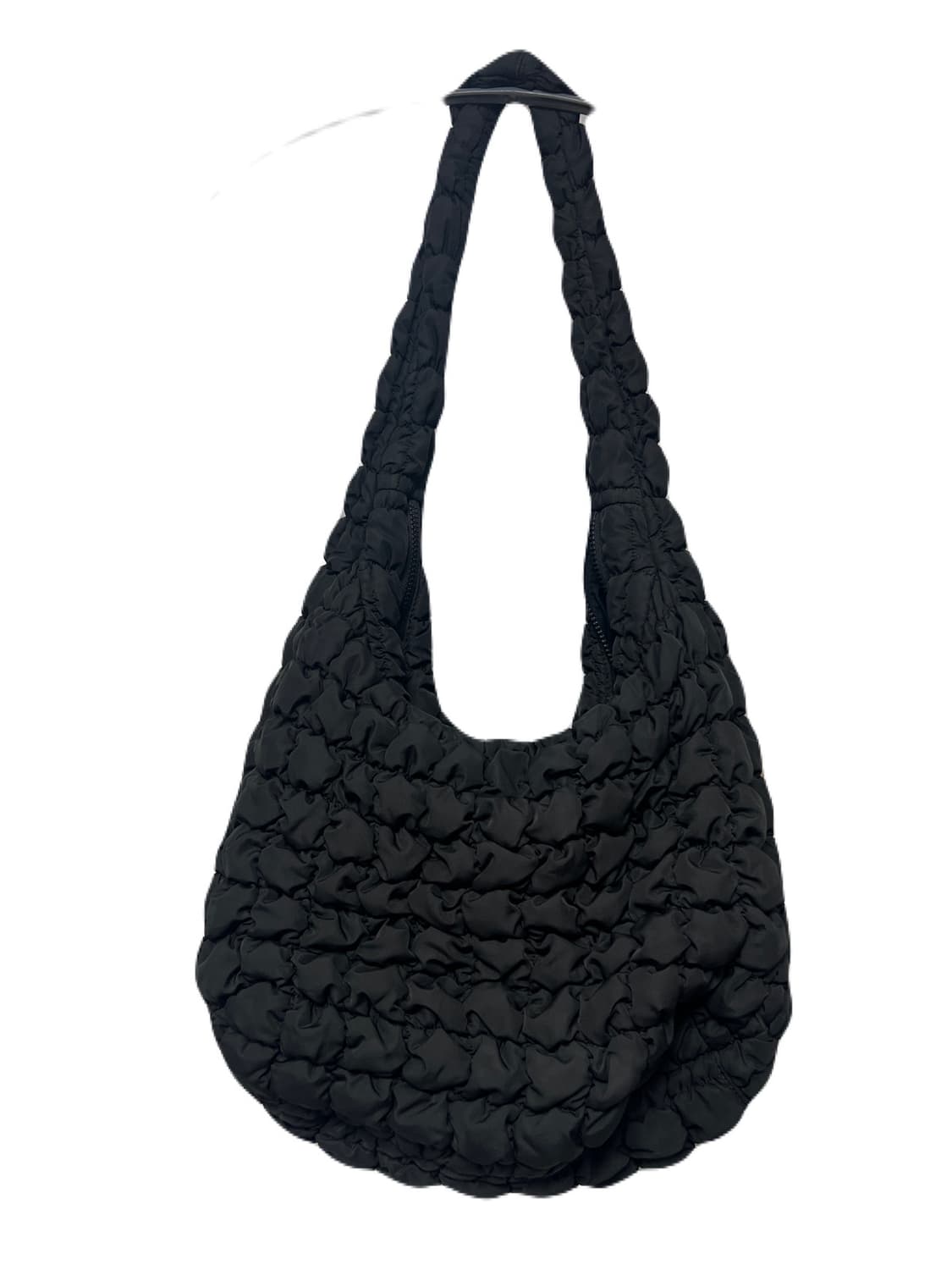 코스 오버사이즈 퀼팅백 블랙 상품이미지2