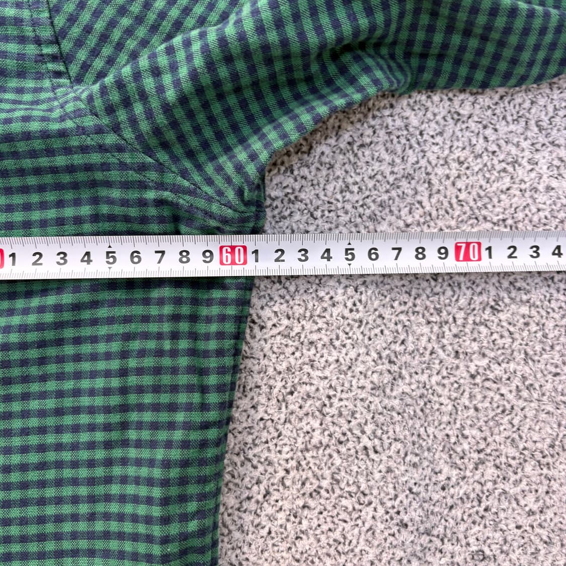 L 갭 체크 긴팔 셔츠 남방 0305J 상품이미지6