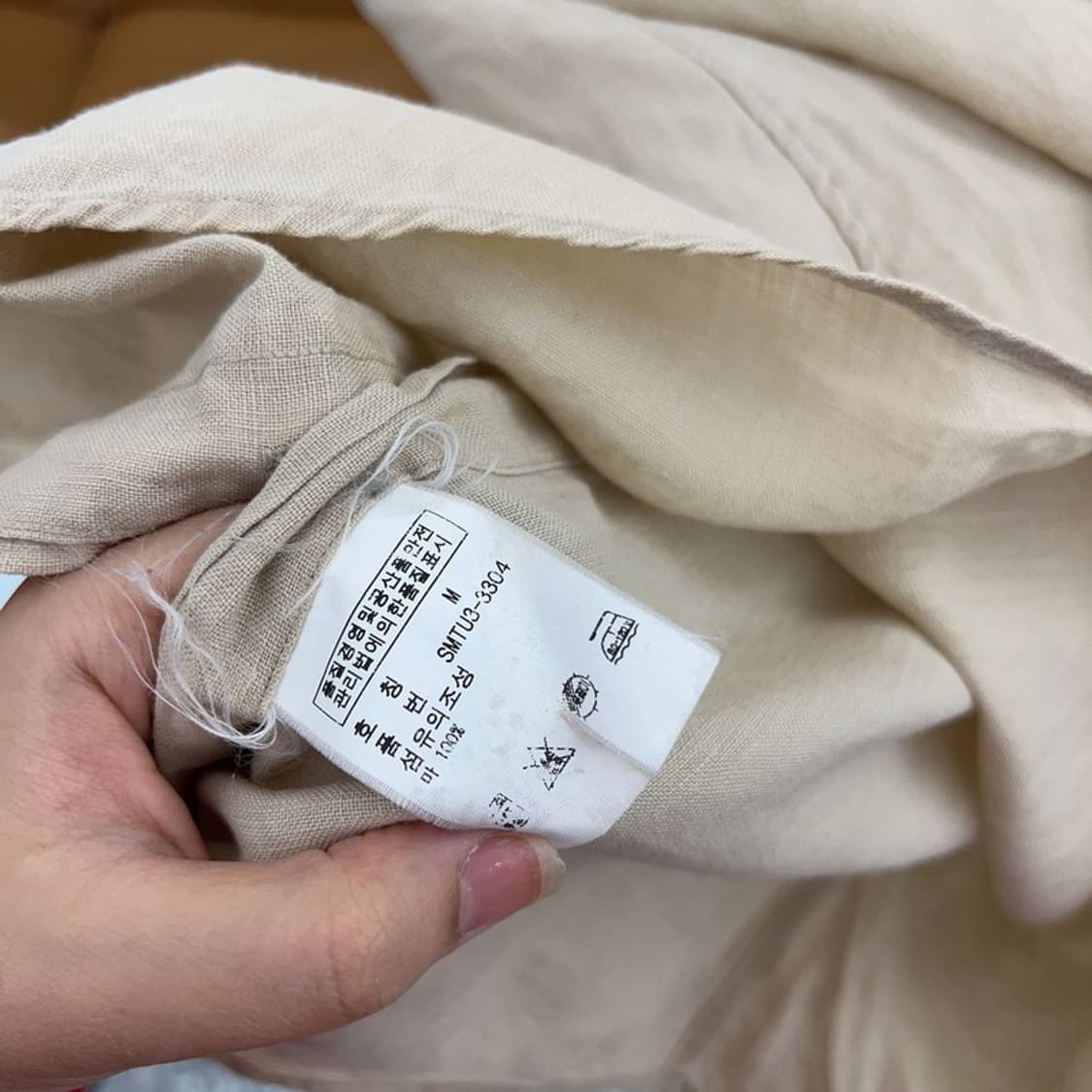 폴로 랄프로렌 빈티지 린넨 반팔 셔츠 95 C04234  상품이미지4