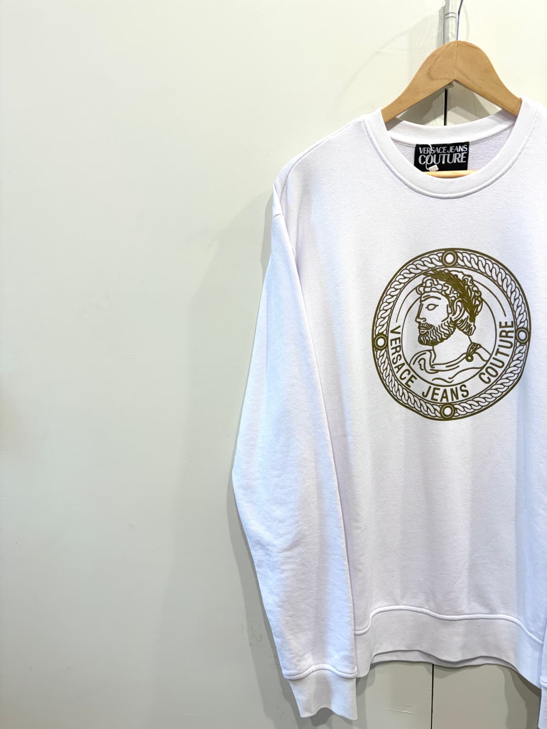 베르사체 진 쿠튀르 제우스 인타르시아 스웻 셔츠 상품이미지3