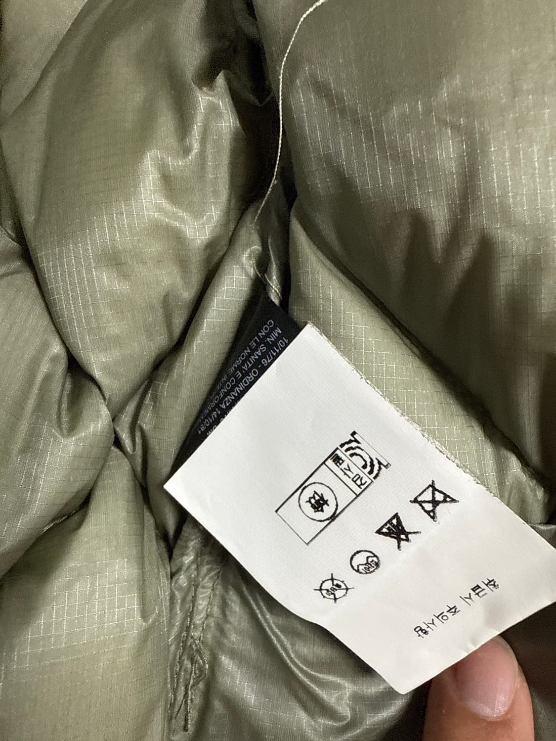 로아 패딩 그레이 m 상품이미지3