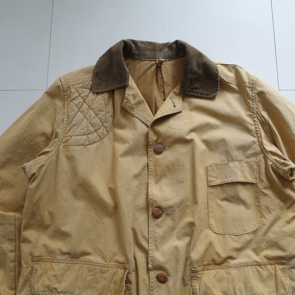 50s 시어스 JC Higgins 탈론 지퍼 덕 캔버스 헌팅 자켓 상품이미지2