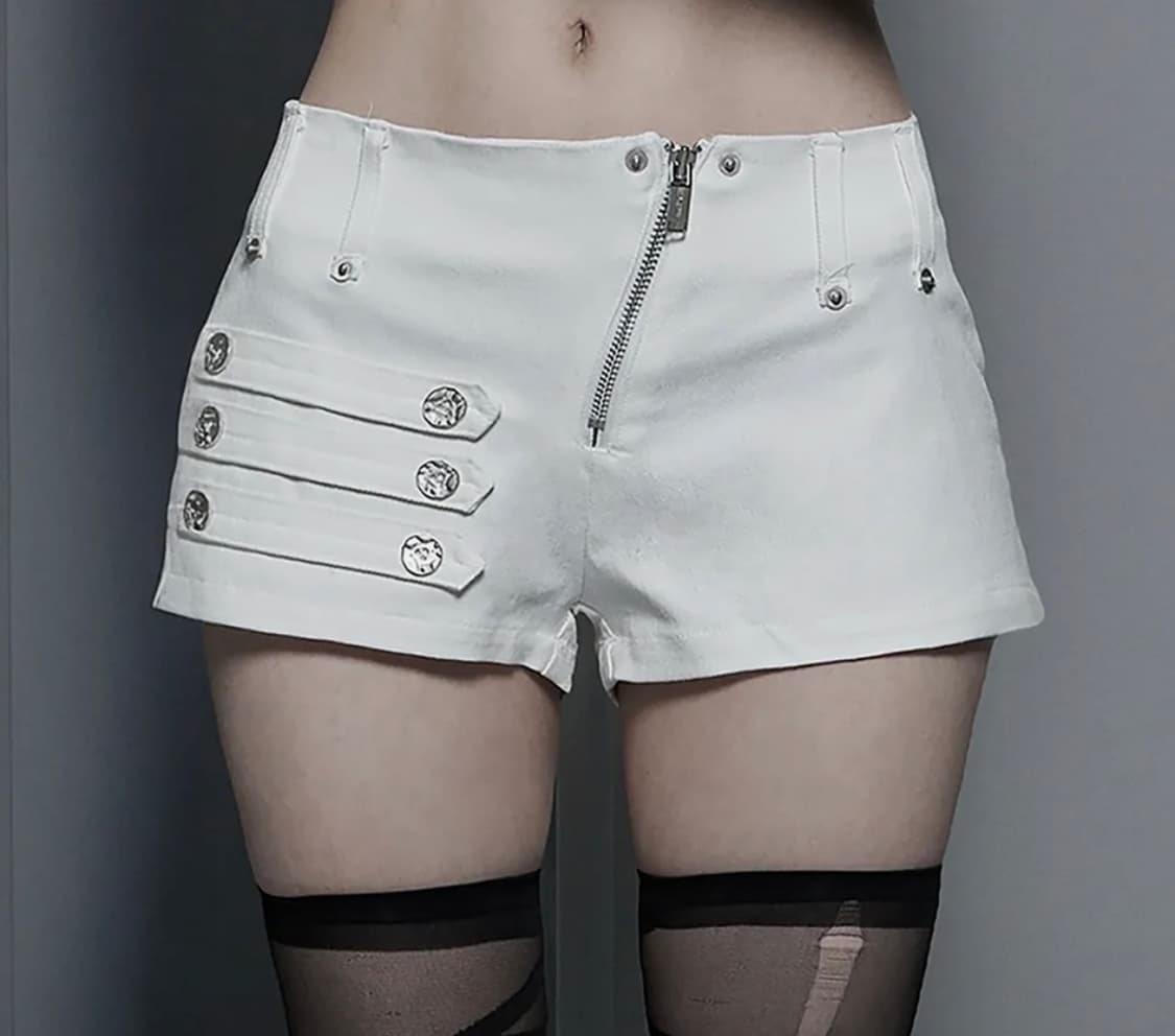 에트오소메 지퍼 쇼츠 상품이미지1