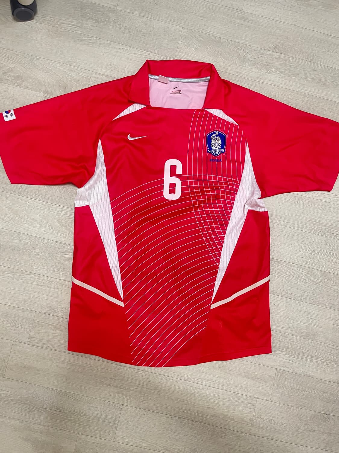 2002 국대 유니폼 유상철 마킹 L(100) 상품이미지1