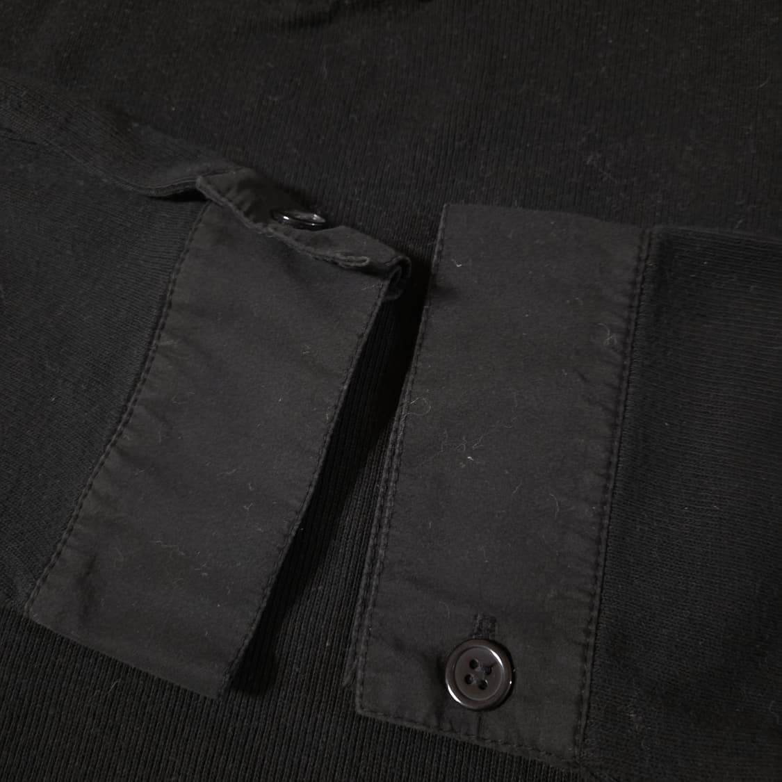 제임스펄스 헨리넥 셔츠 롱슬리브 2 블랙 상품이미지4