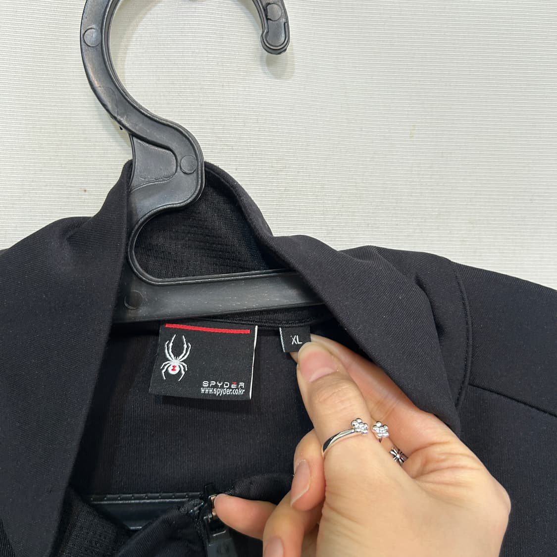스파이더 블랙 집업 자켓 105 상품이미지2