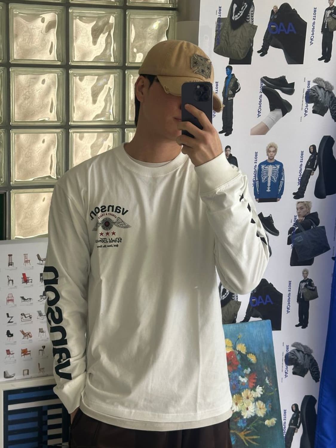 LOGO LS TEE  로고 긴팔 티셔츠 SP-T-17 상품이미지1