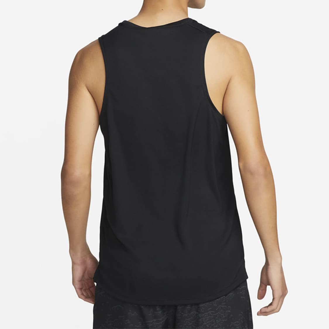 (L)나이키 드라이 핏 마일러 러닝 탱크 블랙 상품이미지2