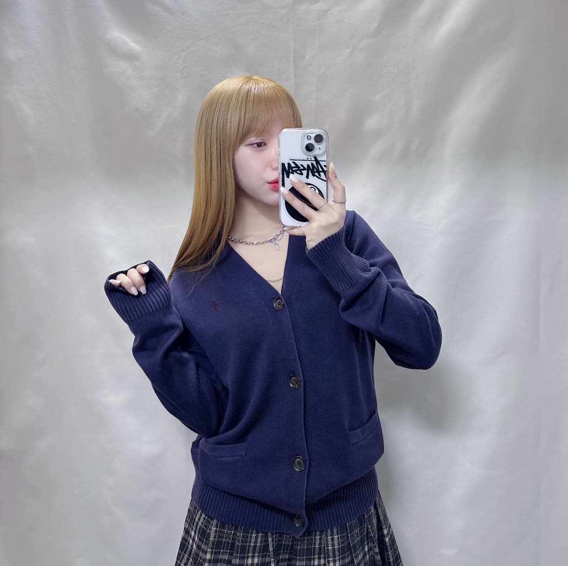 폴로 랄프로렌 네이비 포니 가디건  상품이미지2