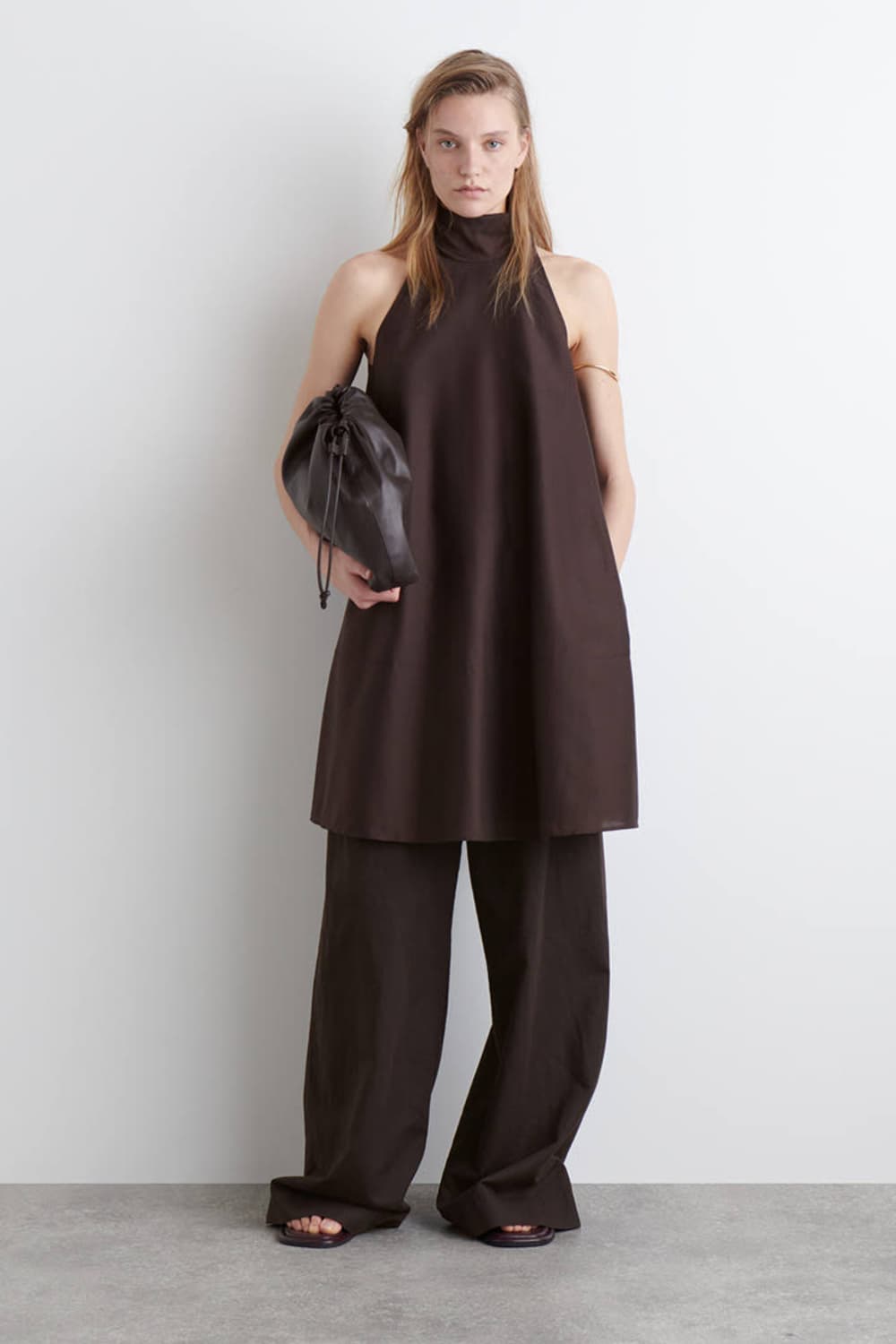 cos 플루이드 홀터넥 미니 드레스 / 36size 상품이미지1