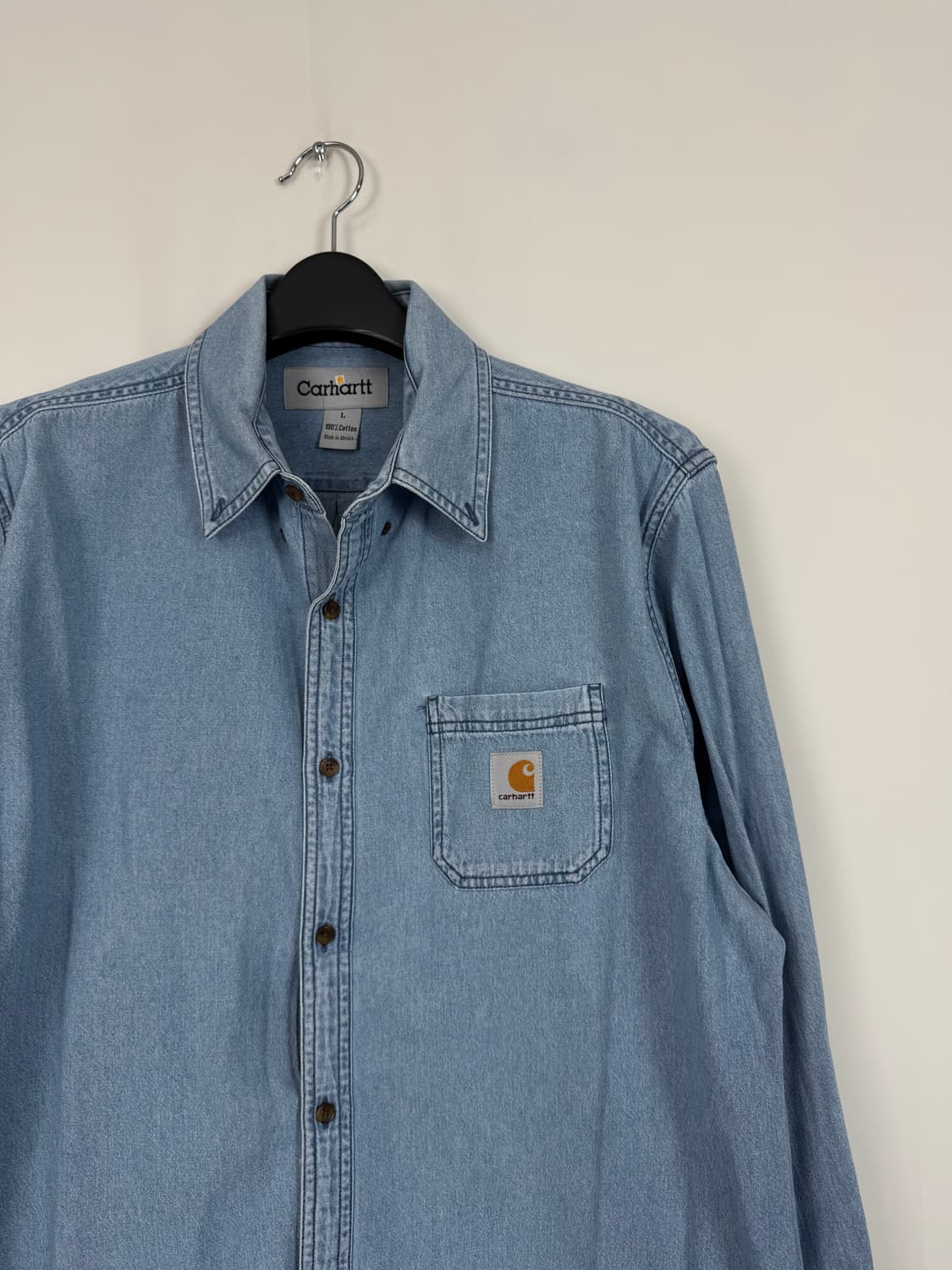 b307) 칼하트 워크 청셔츠 상품이미지2