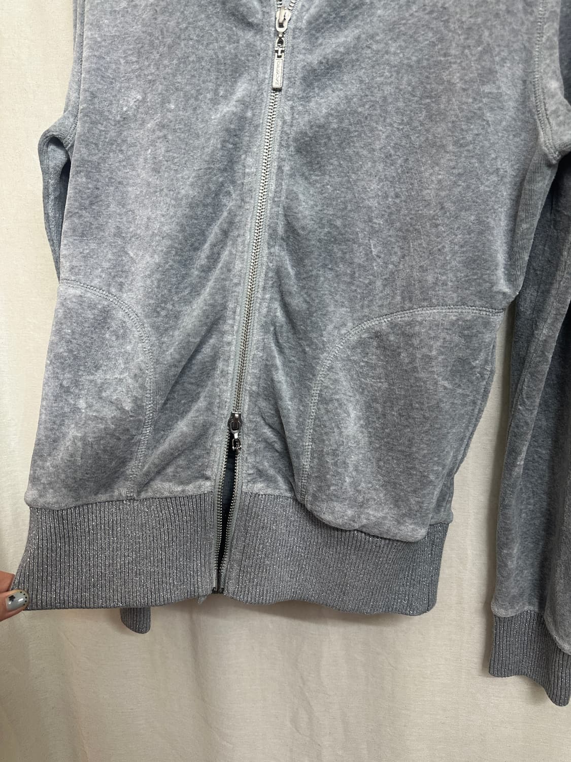 jayro 벨벳 후드집업 2way 상품이미지4