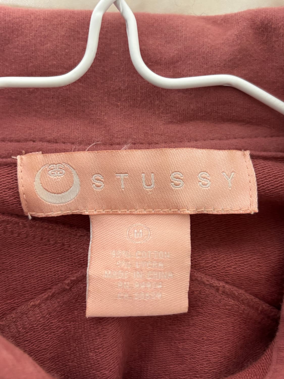 스투시 자수 코튼 집업 상품이미지4