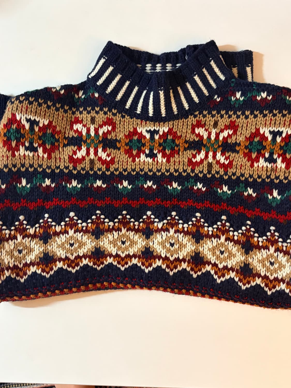 톰보이 노르딕 니트 판매합니다 상품이미지2