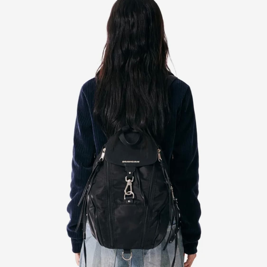 이우가미카라스 나일론 백팩 상품이미지1