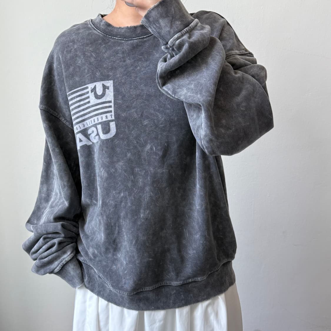 [XL] 트루릴리전 안티스모그 크루넥 상품이미지2