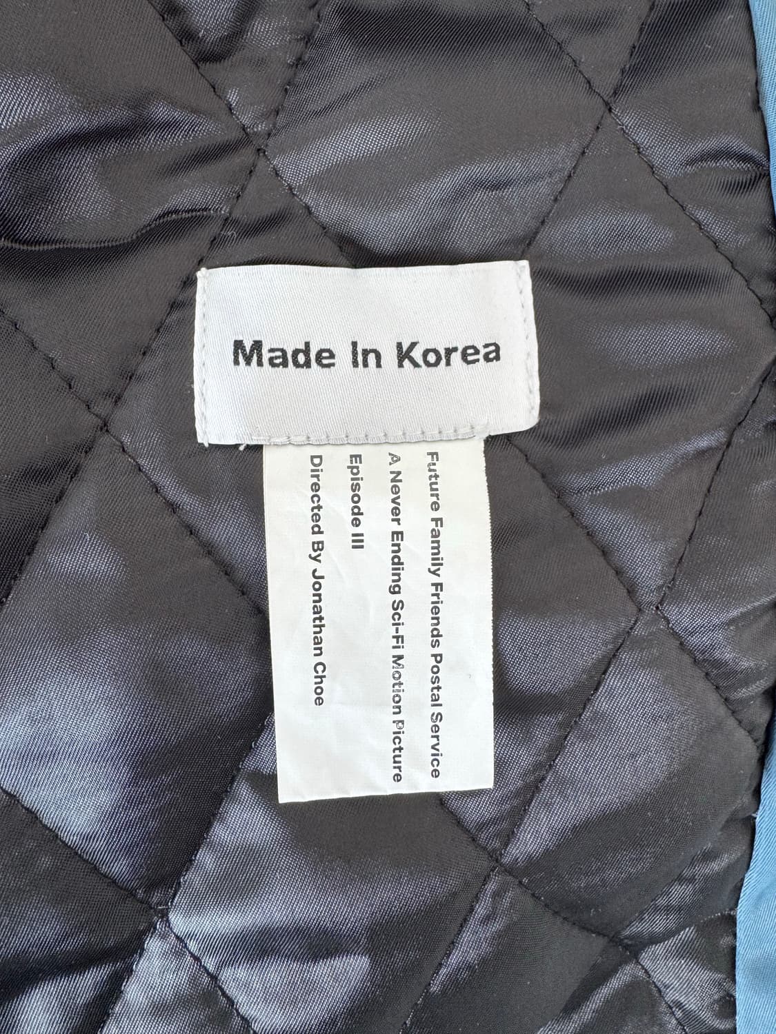 [3]fffpostalservice blue zip ma-1 봄버 자켓 상품이미지3