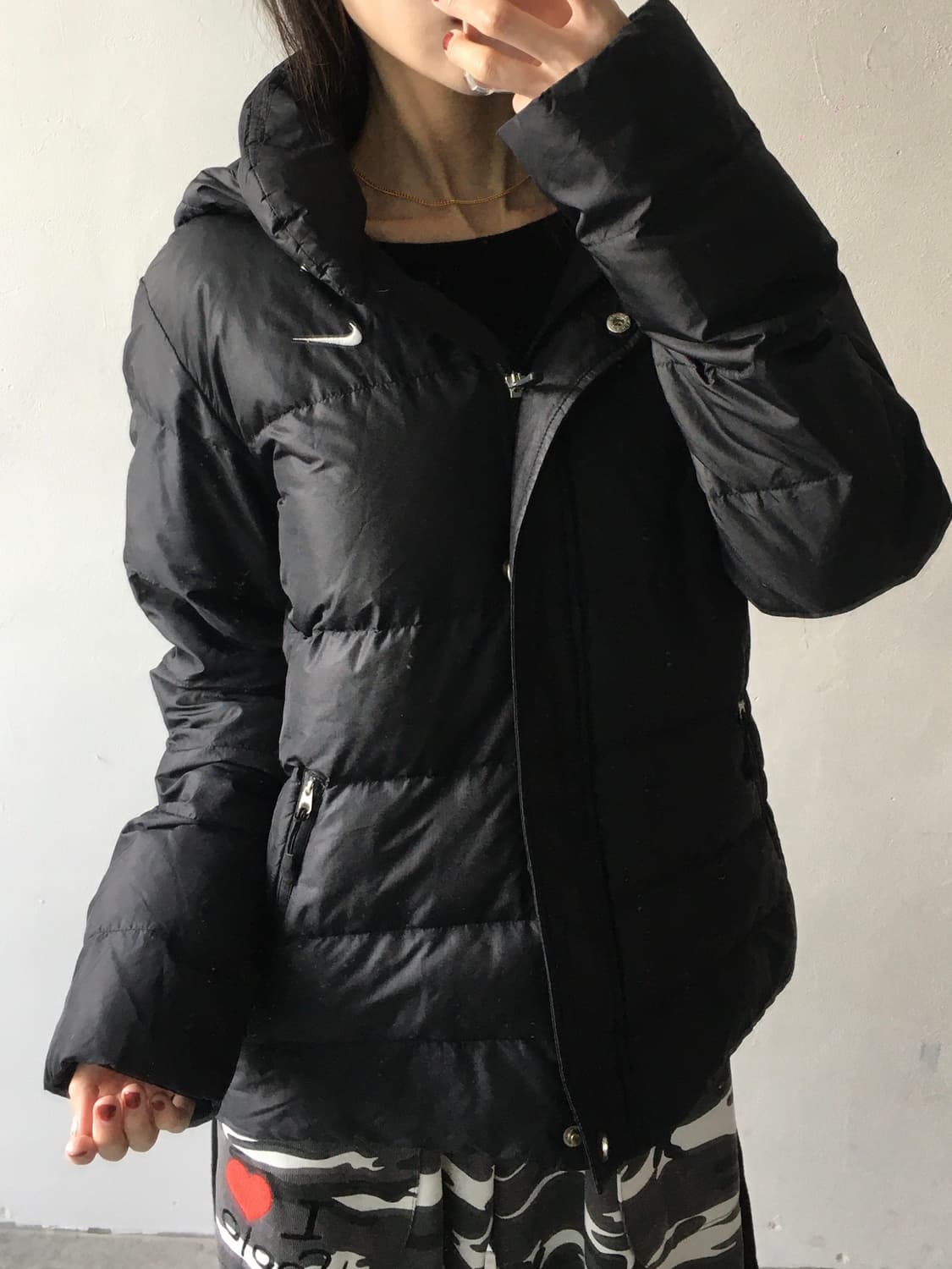 나이키 가슴로고 패딩 상품이미지1