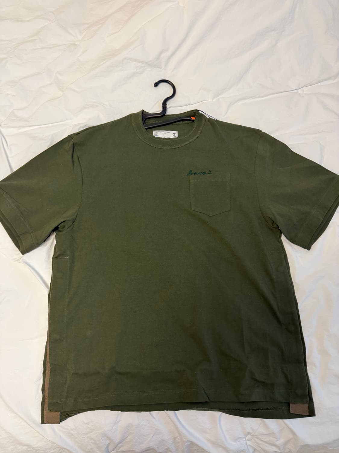 사카이 코튼 트윌 로고 티셔츠3size 상품이미지1