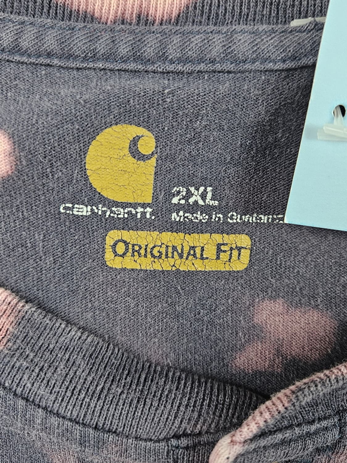 칼하트 다잉 워시드 커스텀 헨리넥 롱슬리브 ( 2XL ) / 10586 상품이미지9