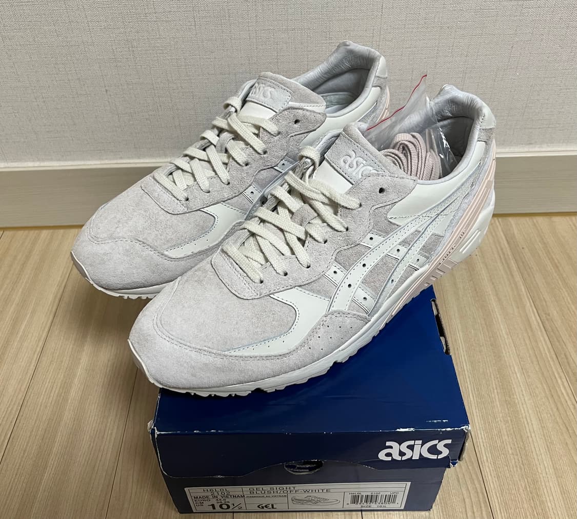 [새제품] [280~285] 아식스 젤 사이트 블러시 오프화이트 상품이미지2