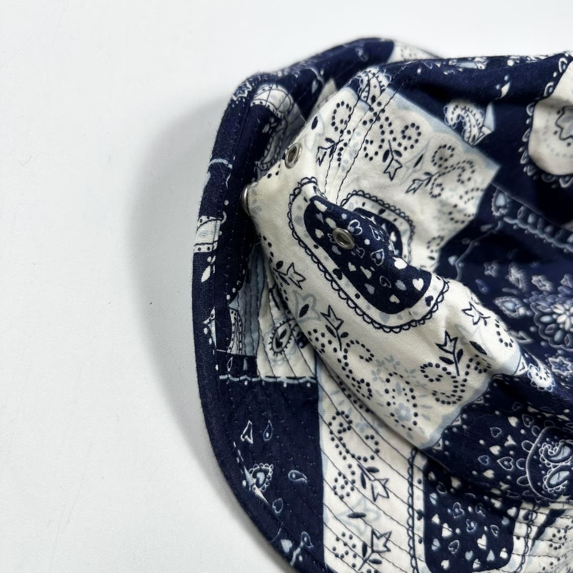 VTG 빈티지 재팬 페이즐리 벙거지 버킷햇 모자 (여성추천) 상품이미지4