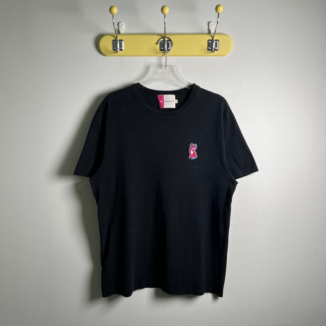 메종키츠네 핑크 폭스 패치 반팔 티셔츠 L 상품이미지1